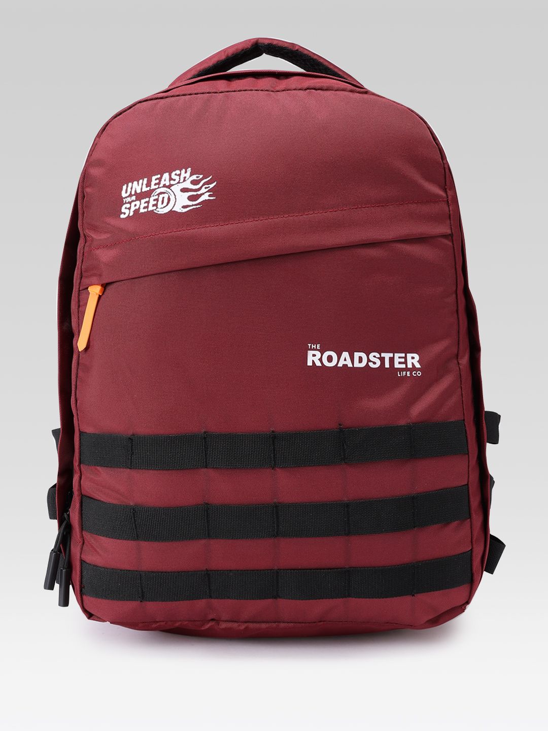The Roadster Life Co. Unisex Brand Logo Printed Backpack with Daisy Chains-image-49