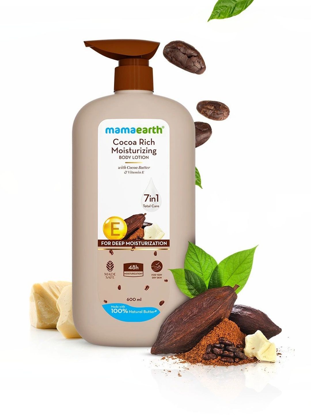 Mamaearth Cocoa Rich Moisturizing Body Lotion - 600 ml-image-44
