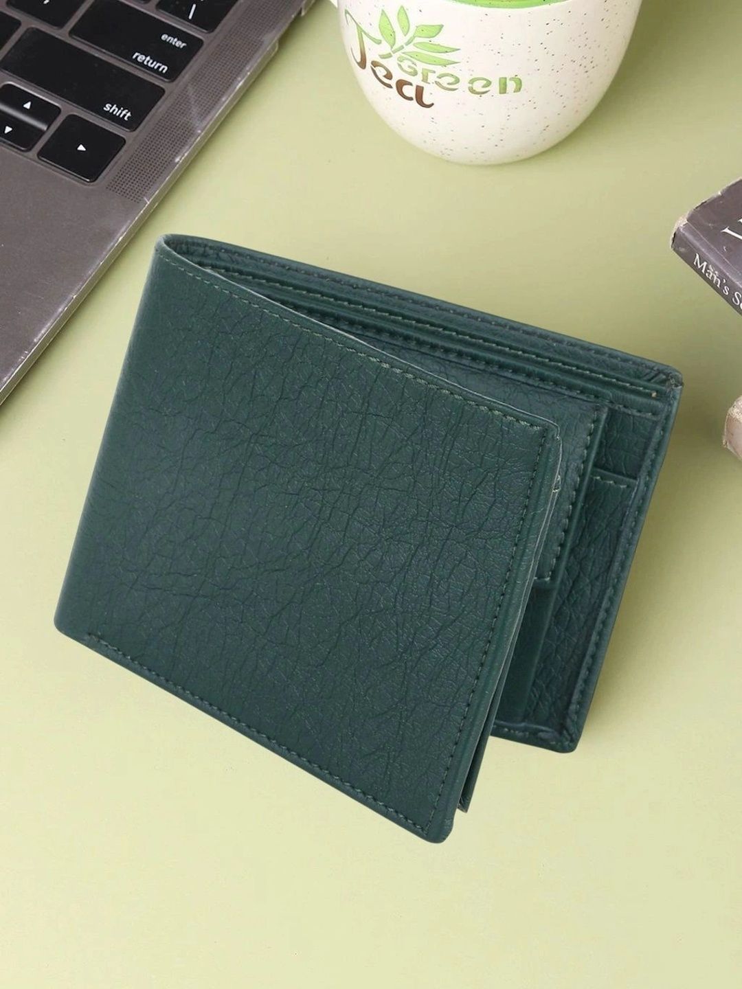 BIF Men Textured PU Two Fold Wallet-picture-13