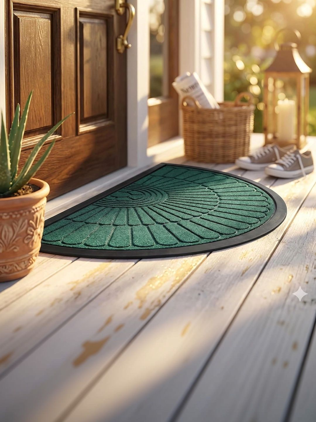 Ultica Fab Green Coir Anti-Skid Doormats-picture-33