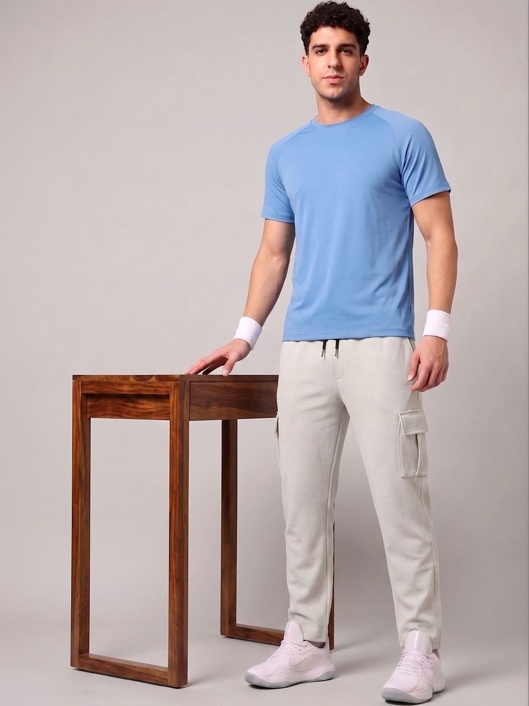 R.Code by The Roadster Life Co. Men Smart Trousers-picture-30