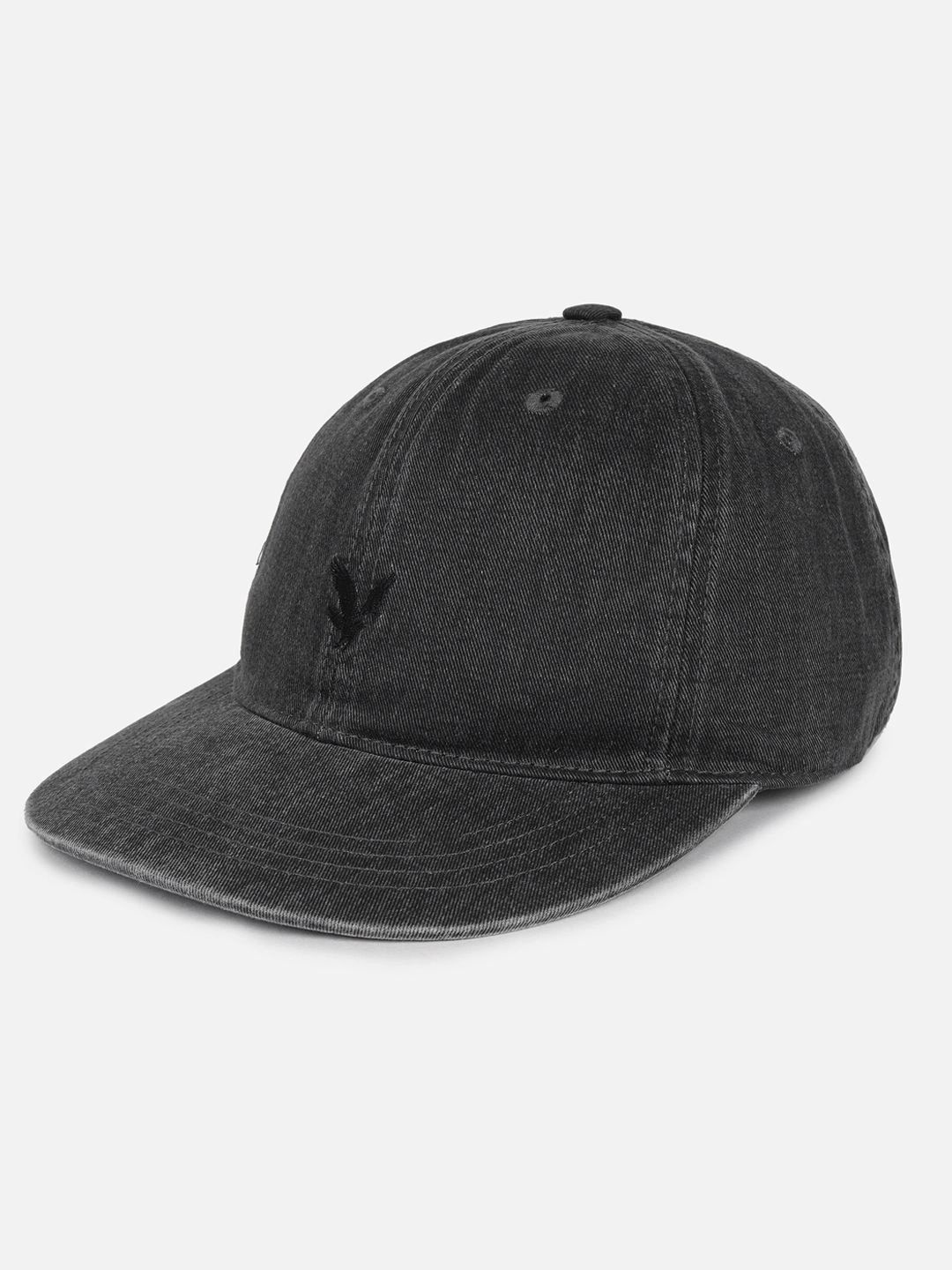 AMERICAN EAGLE OUTFITTERS Men Grey Embroidered Hat-picture-11