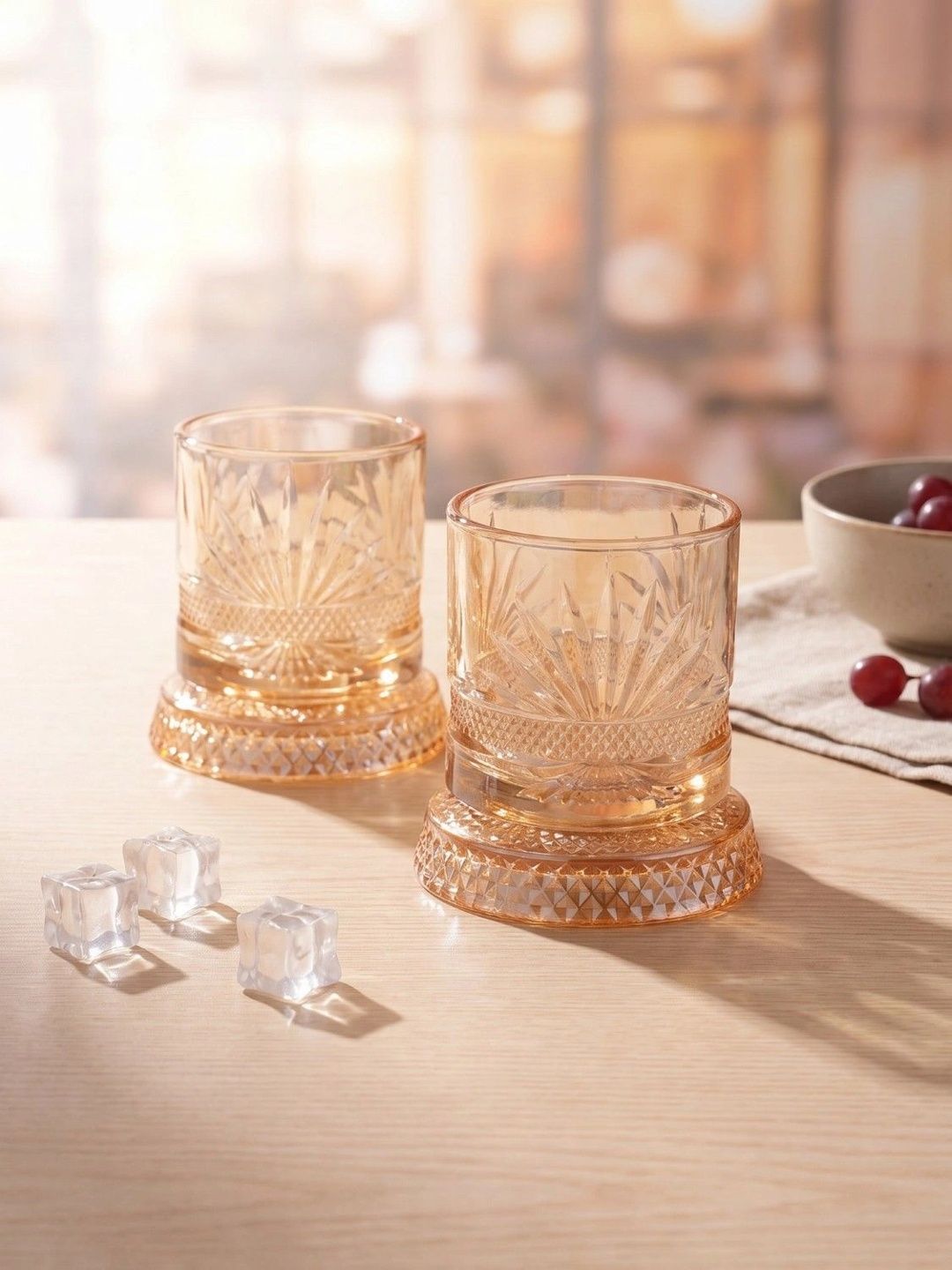 Troveas Transparent 2 Glass Whisky Glass Bar Glass-picture-36