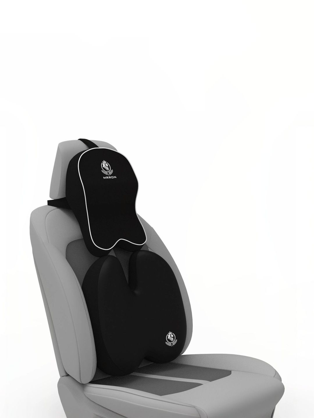 MRRON 2Pcs Black Car Seat Cushions-picture-20
