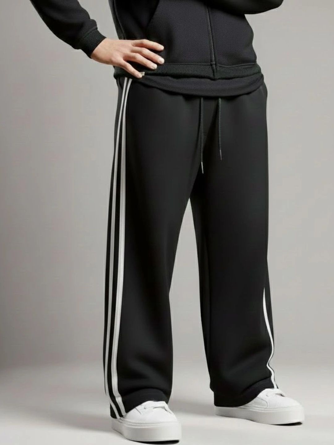 Daphne Maurier Men Striped Regular Fit Training Track Pants-picture-49
