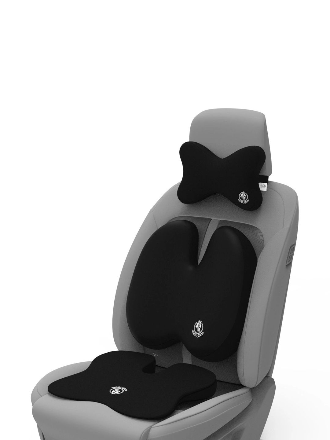MRRON Black Memory Foam Car Seat Cushion-picture-18