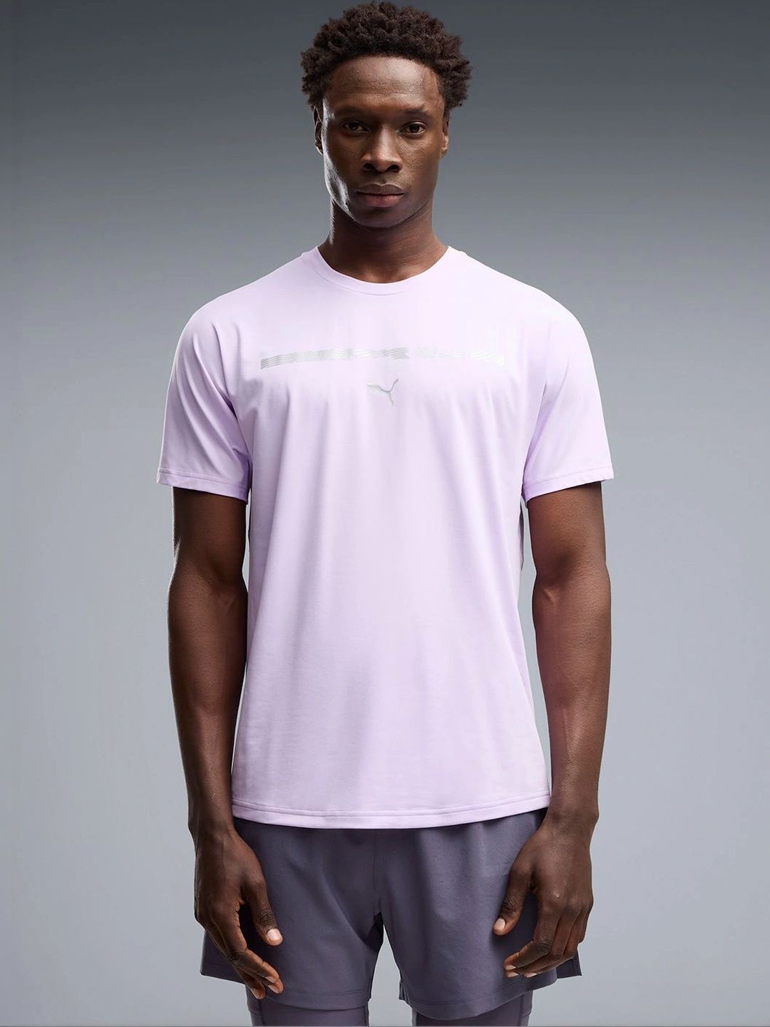 Puma Men Brand Logo Printed Slim Fit T-shirt-picture-16
