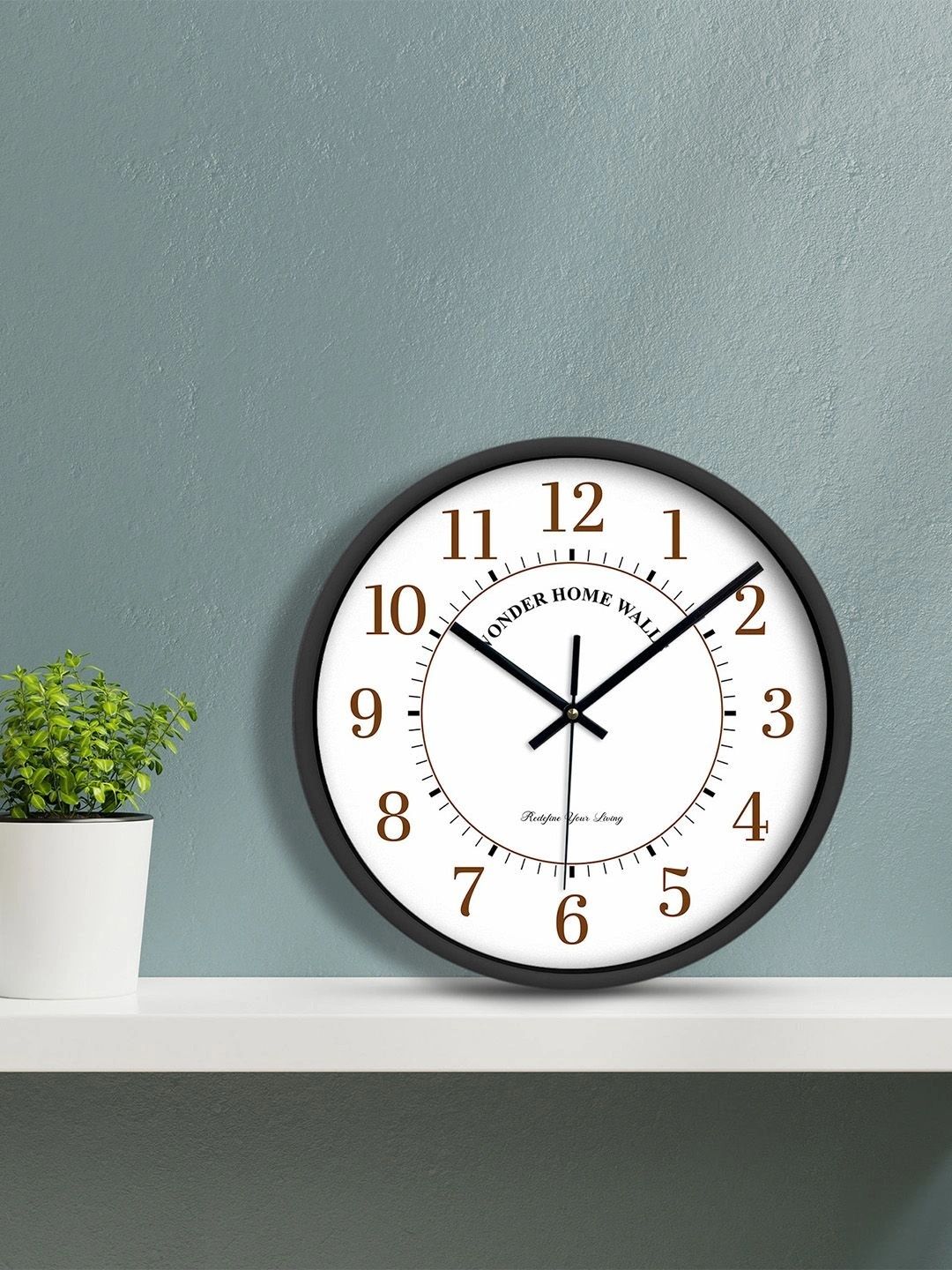 Wonder Home Walls White Wall Clock-picture-46