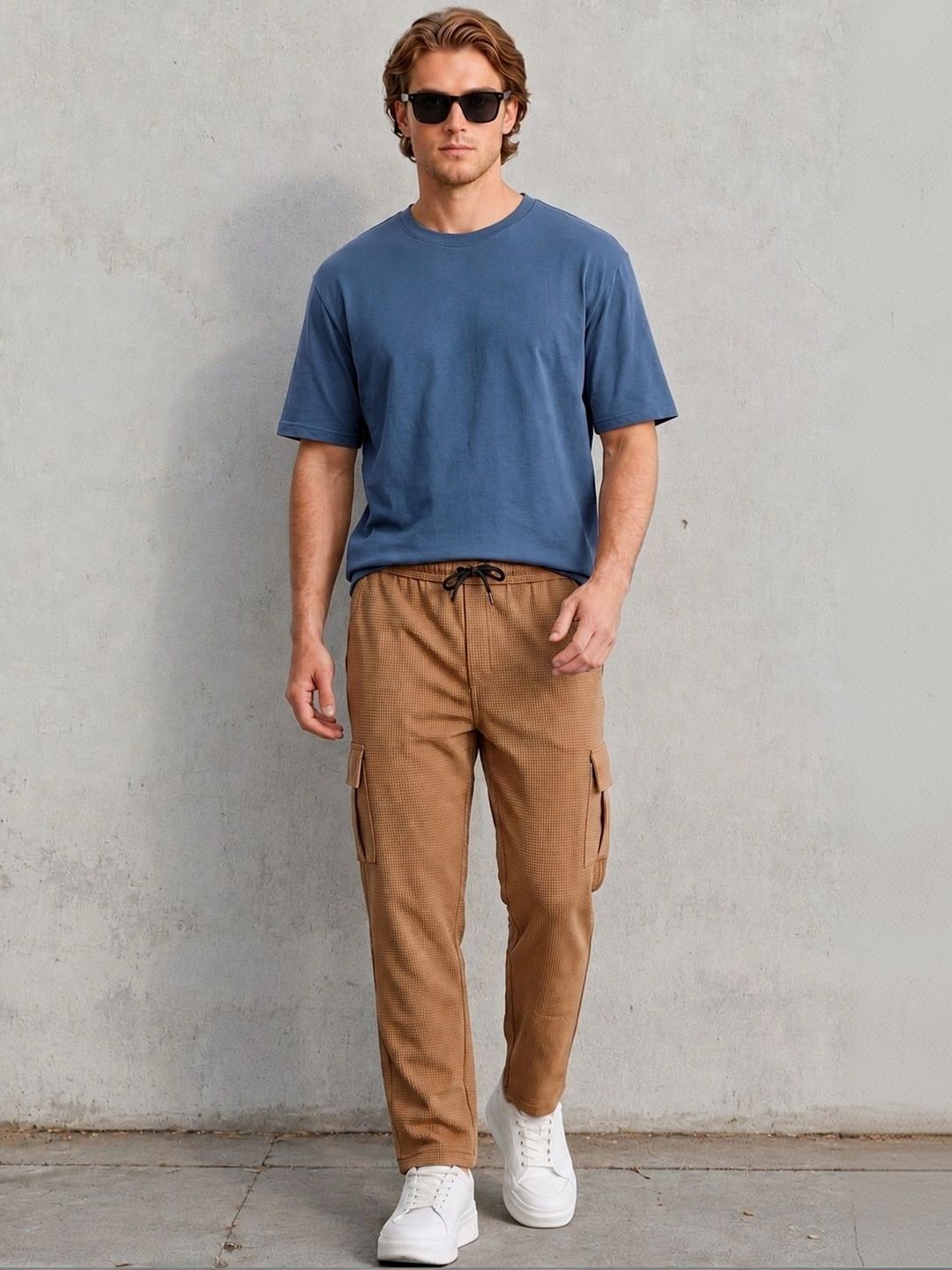 R.Code by The Roadster Life Co. Men Smart Trousers-picture-37
