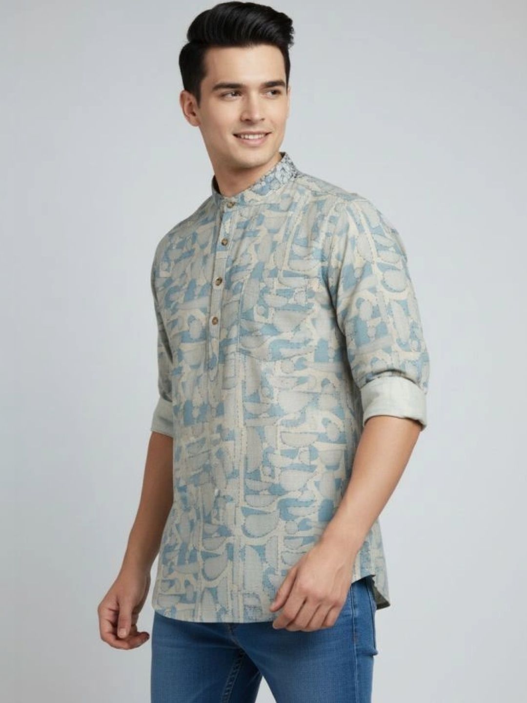 DULHAPAKSH Men Printed Indie Prints Kurta-picture-53
