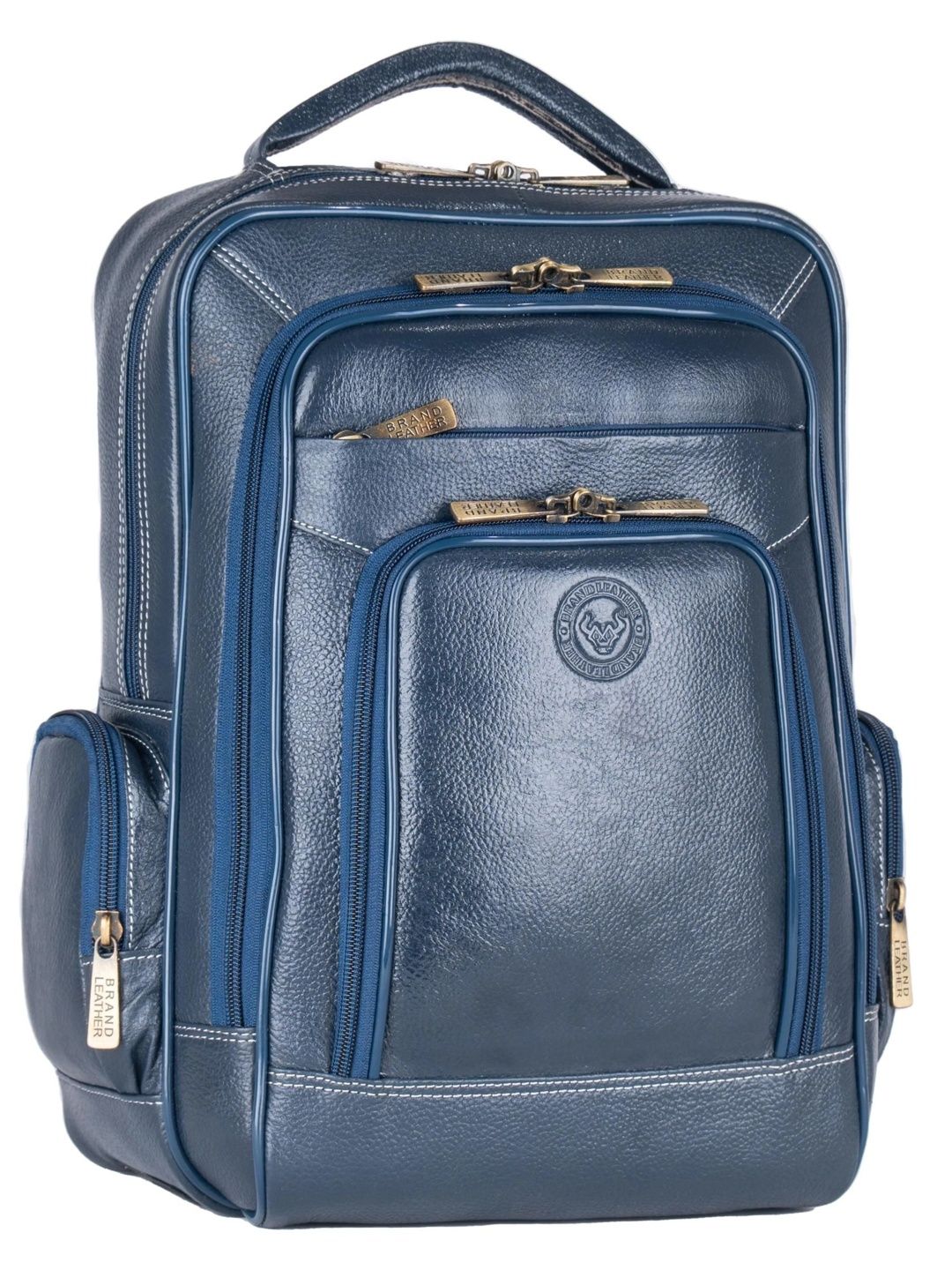 BRAND LEATHER Women Contrast Detail Backpack-picture-51