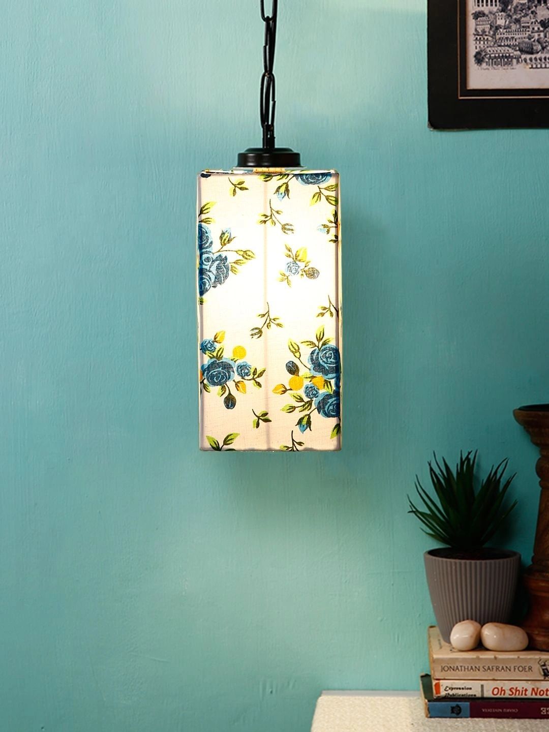 Myntra Elegant Homes Multicoloured Printed Ceiling Lamp-picture-43