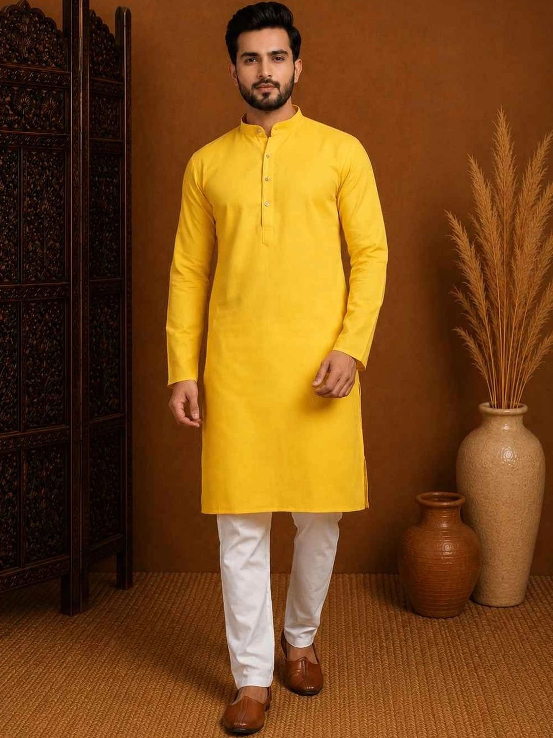 House of Pataudi Men Kurta-picture-37