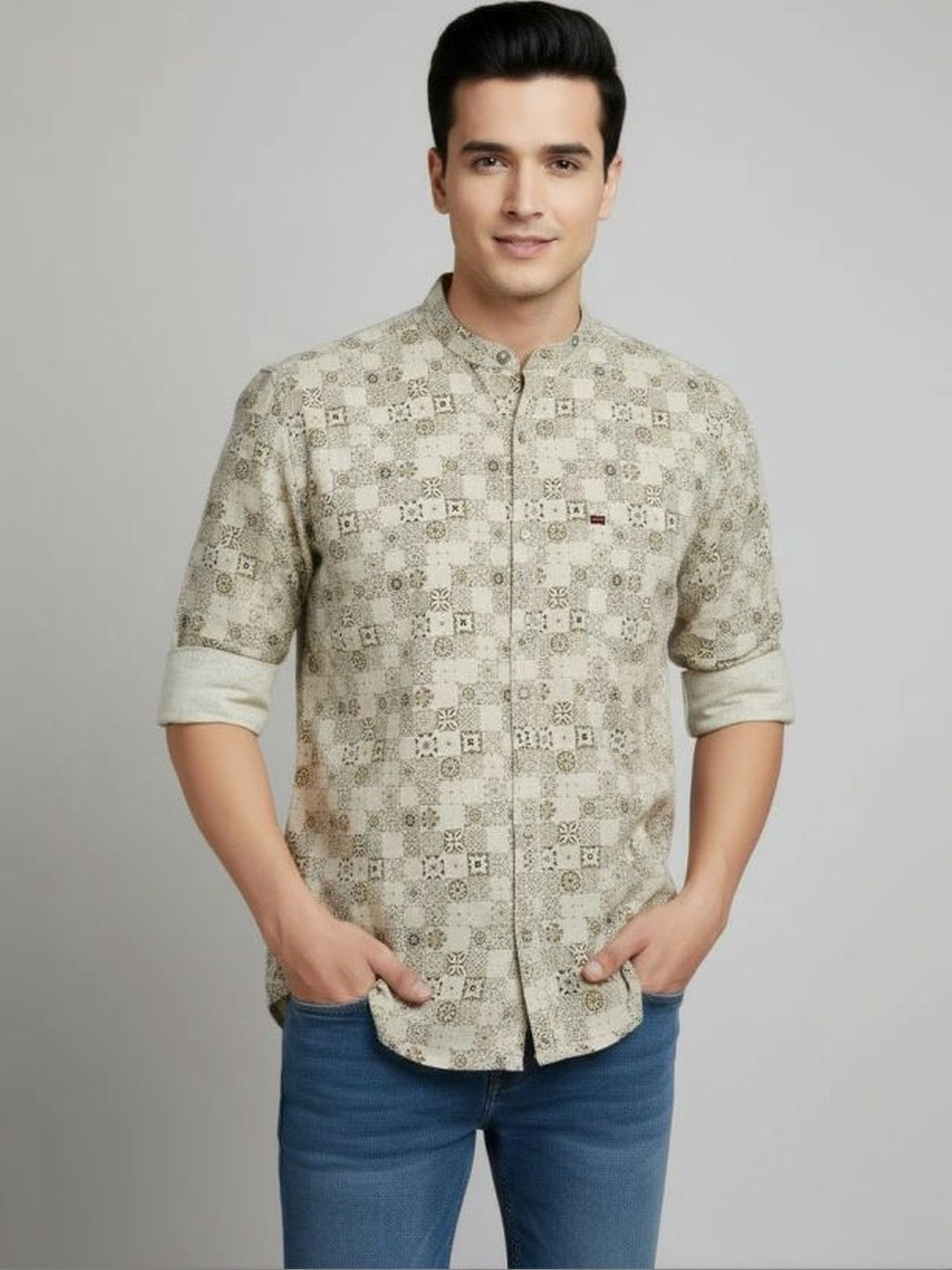 DULHAPAKSH Men Geometric Printed Kurta-picture-25
