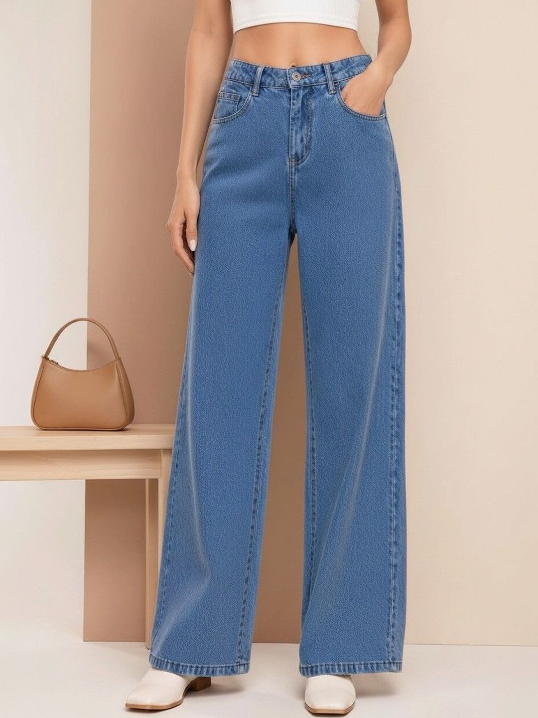 zayla Women Loose High-Rise Stretchable Jeans-picture-17