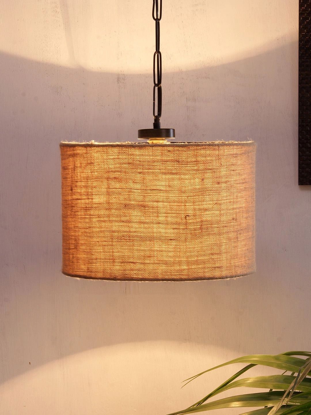 Myntra Elegant Homes Beige Textured Ceiling Lamp-picture-38