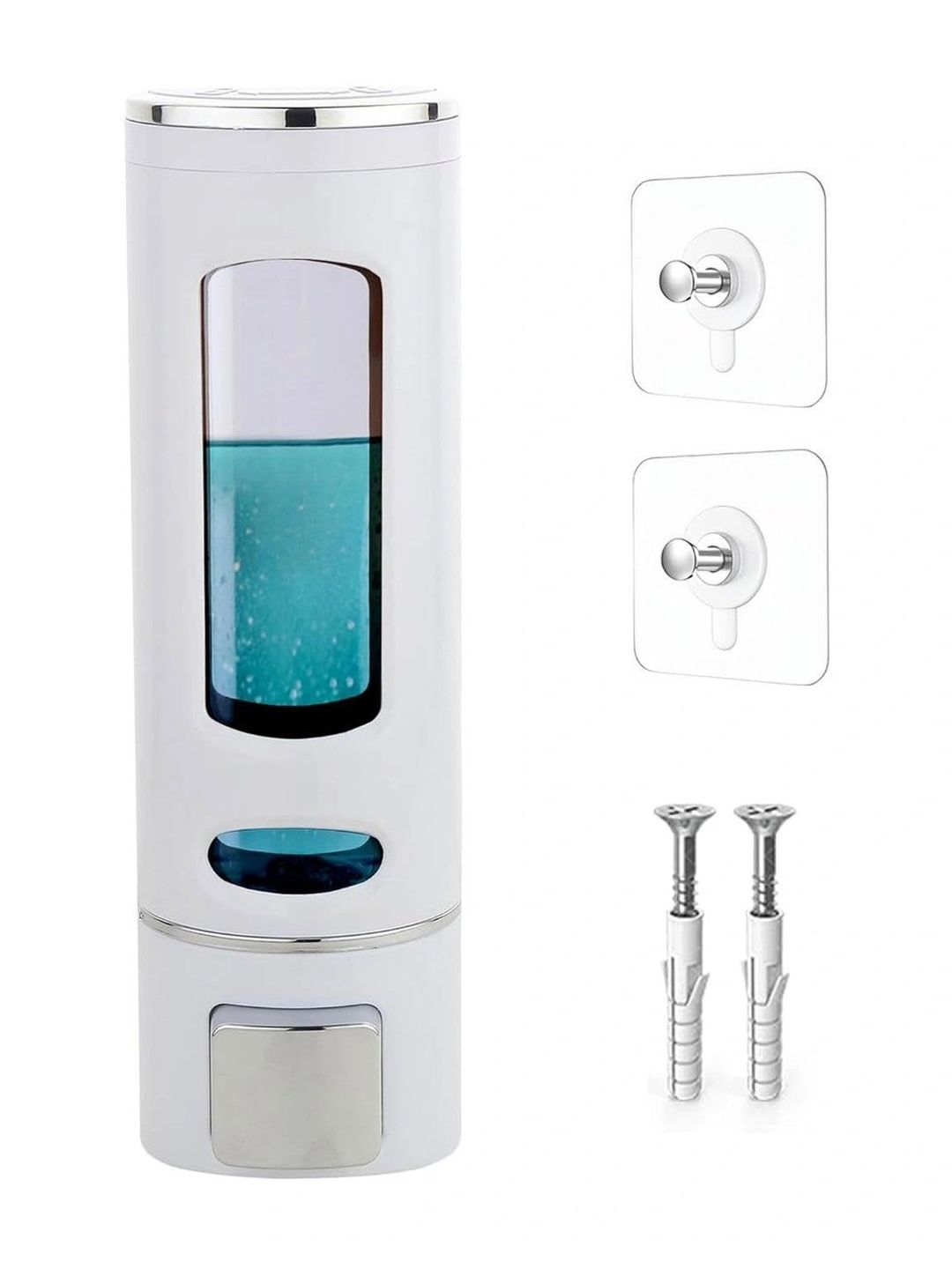 Tubata White Solid Plastic Soap Dispenser-image-8