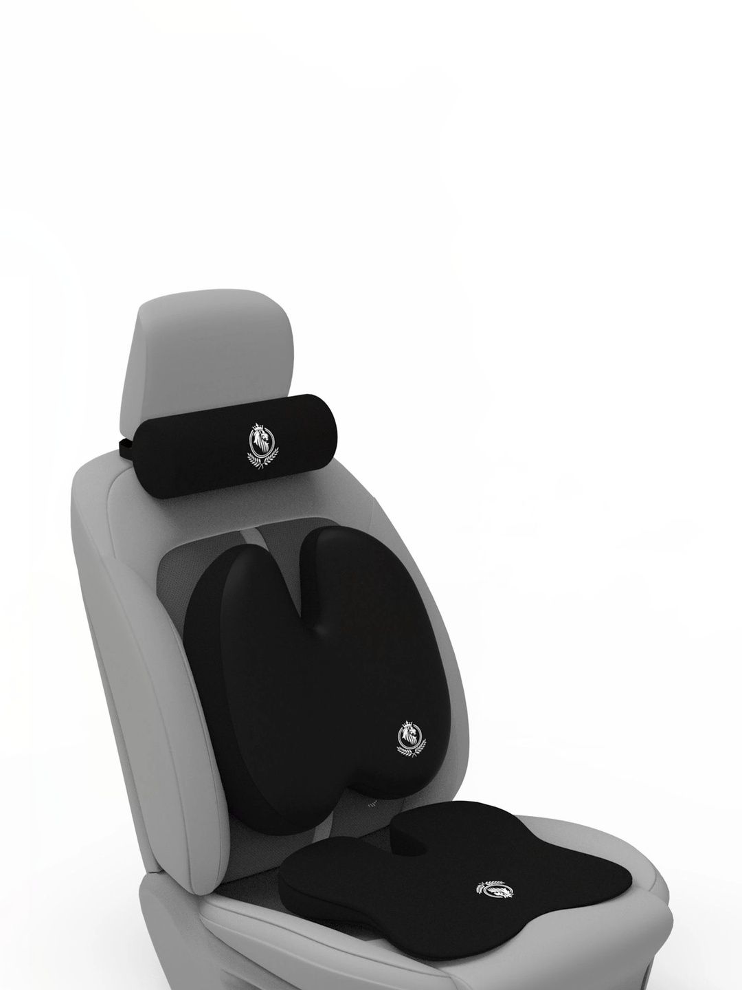 MRRON Black Memory Foam Car Seat Cushion-picture-13