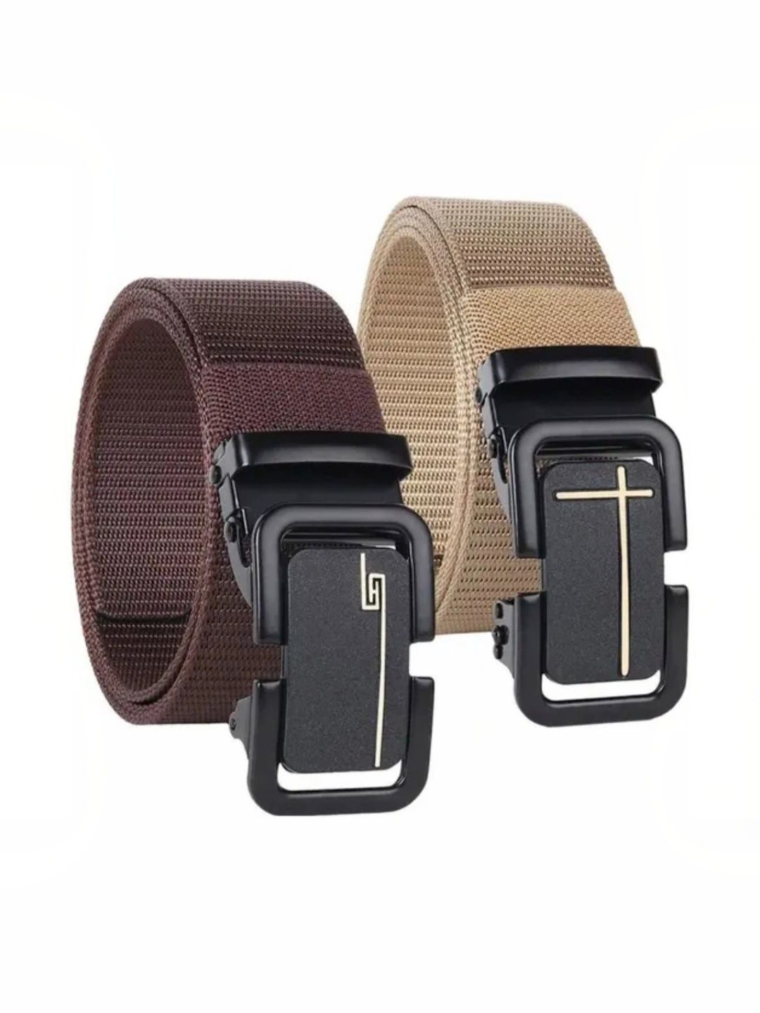 Universal choice Men Textured PU Belt-image-10