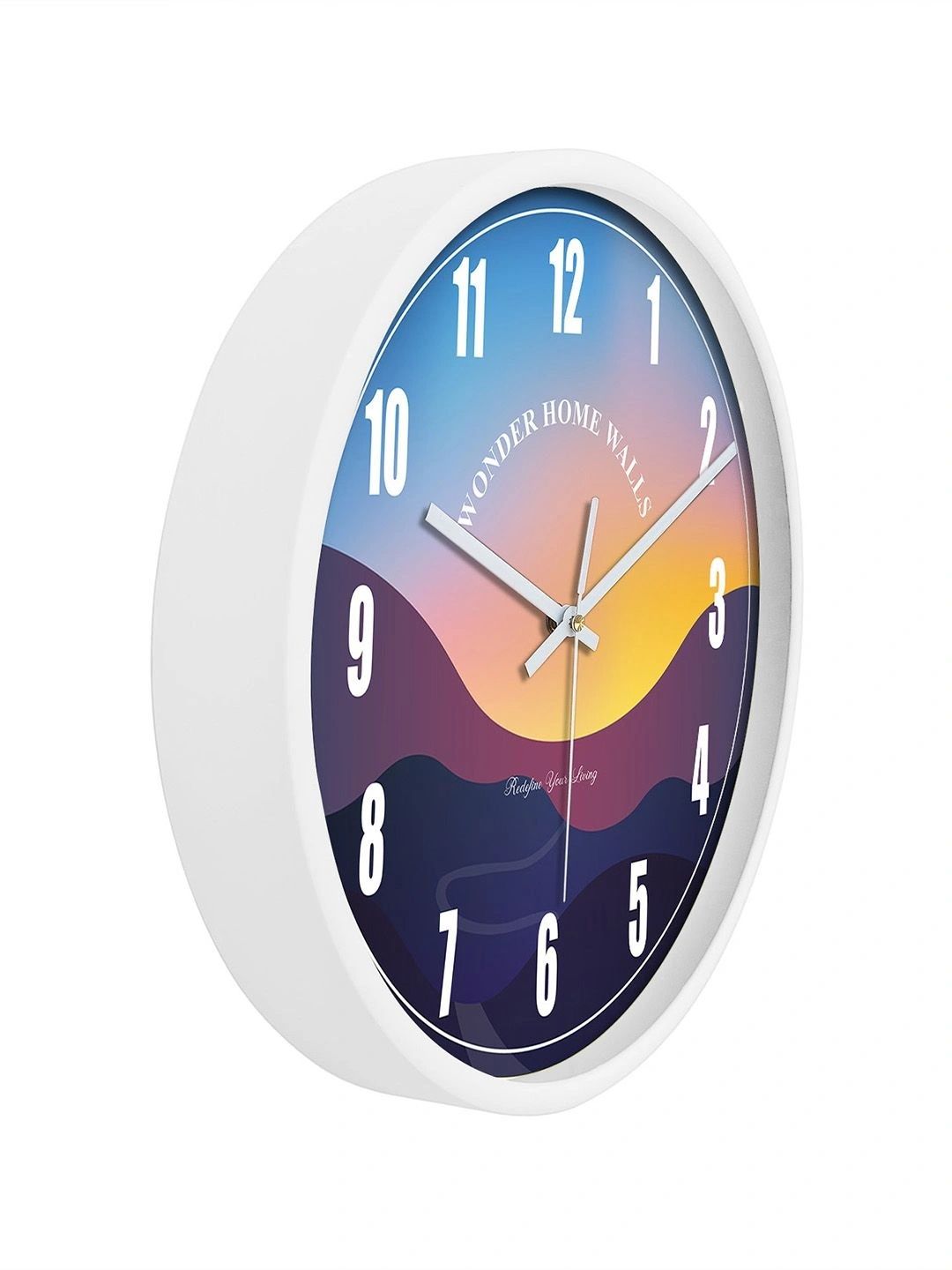 Wonder Home Walls Multicoloured Printed Wall Clock-picture-50