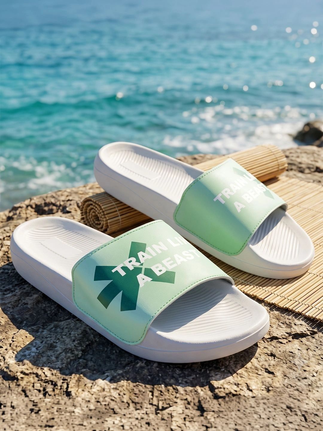 HRX by Hrithik Roshan Men Printed Sliders-picture-35