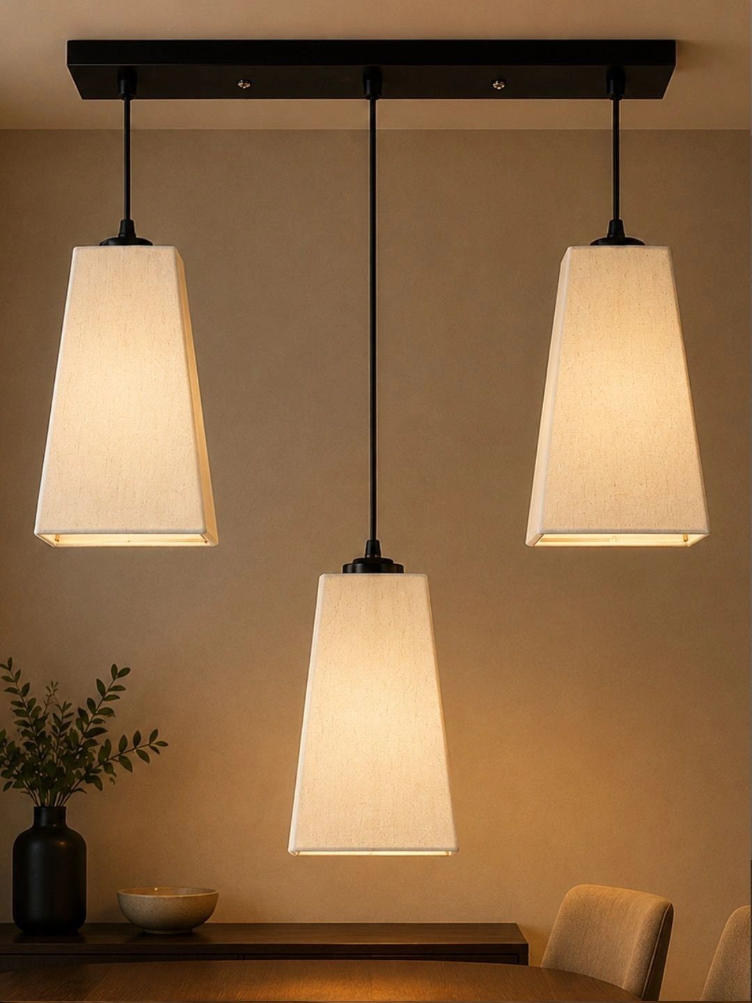 Myntra Elegant Homes Grey Textured Contemporary Ceiling Lamp-picture-16