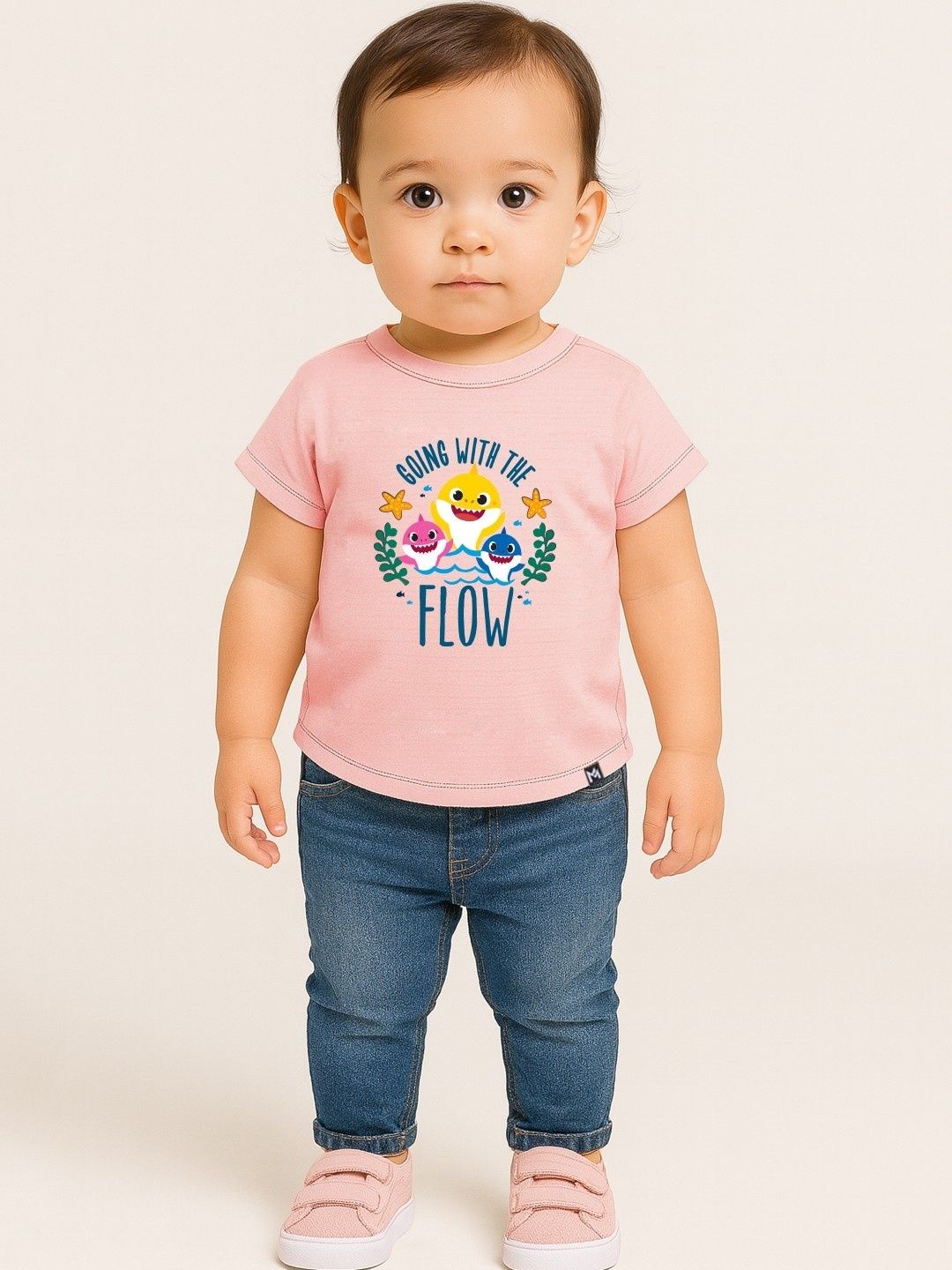 YK X Minute Mirth Girls Graphic Print Cotton Top-picture-43