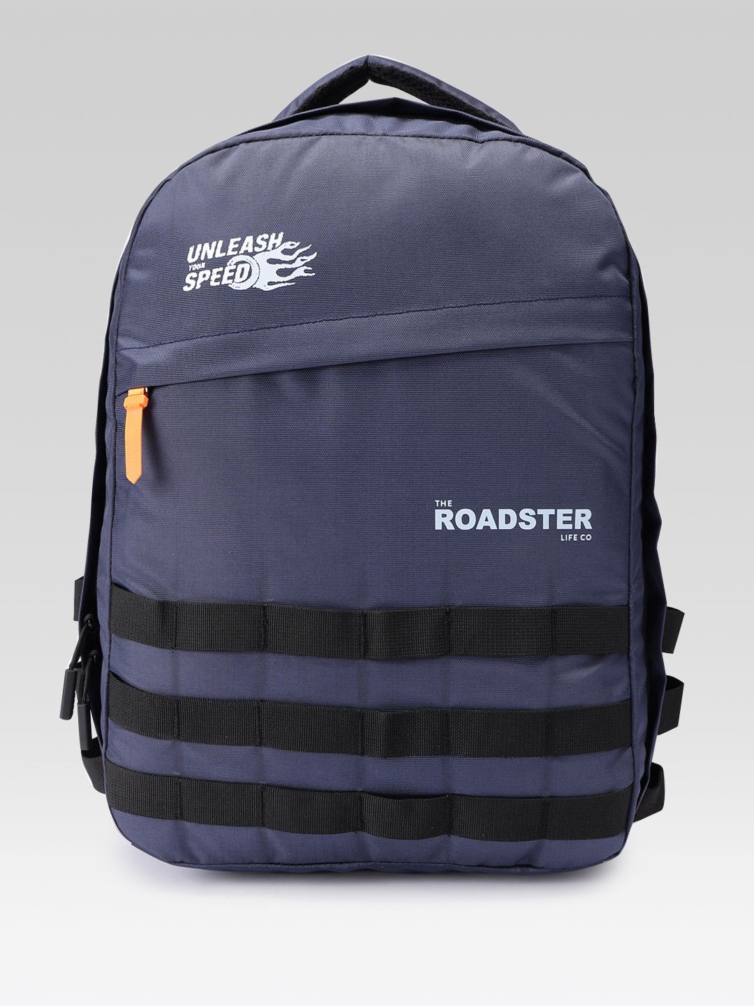 The Roadster Life Co. Unisex Brand Logo Printed Backpack with Daisy Chains-image-36