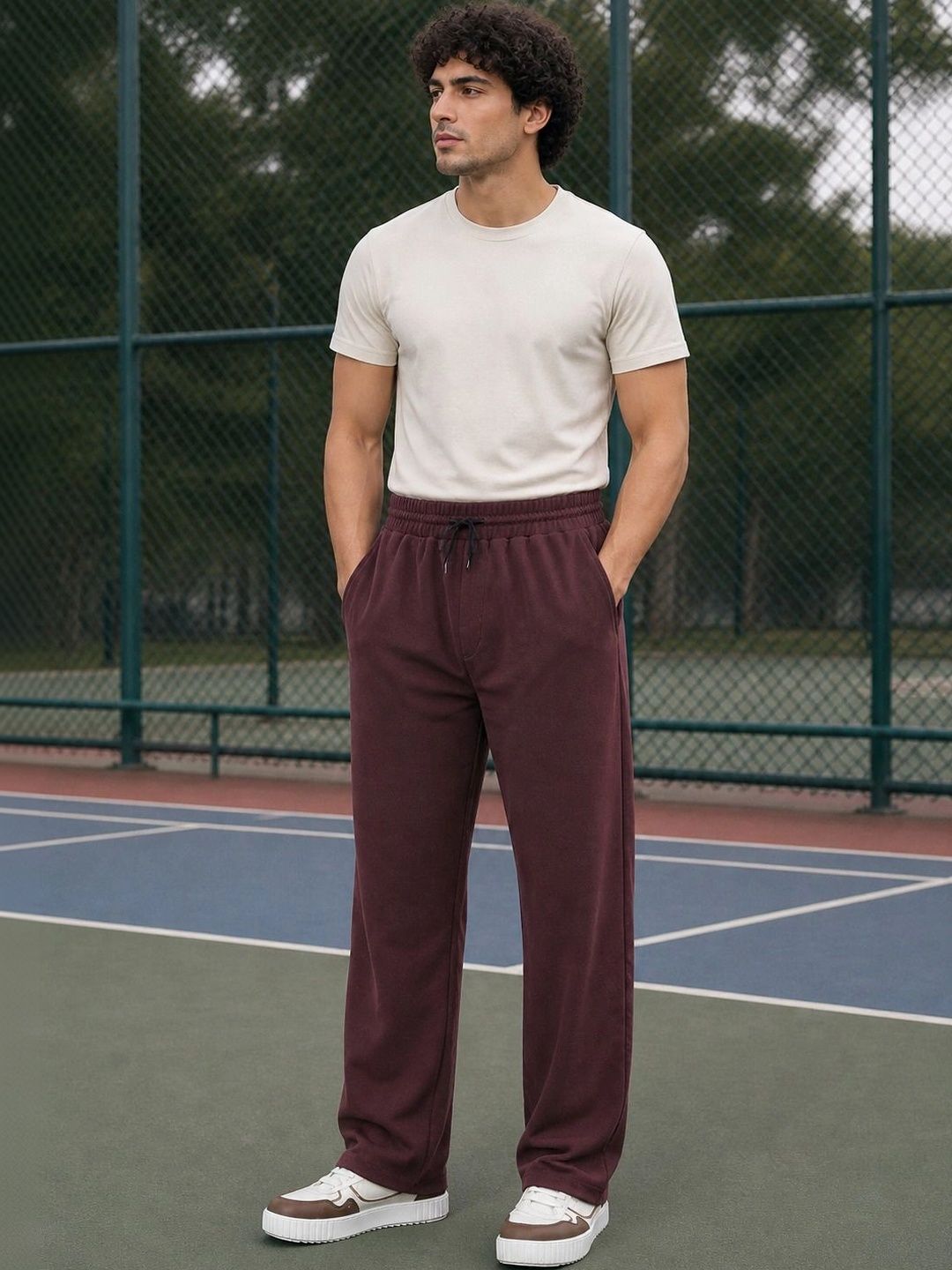 R.Code by The Roadster Life Co. Men Regular Fit Training Track Pants