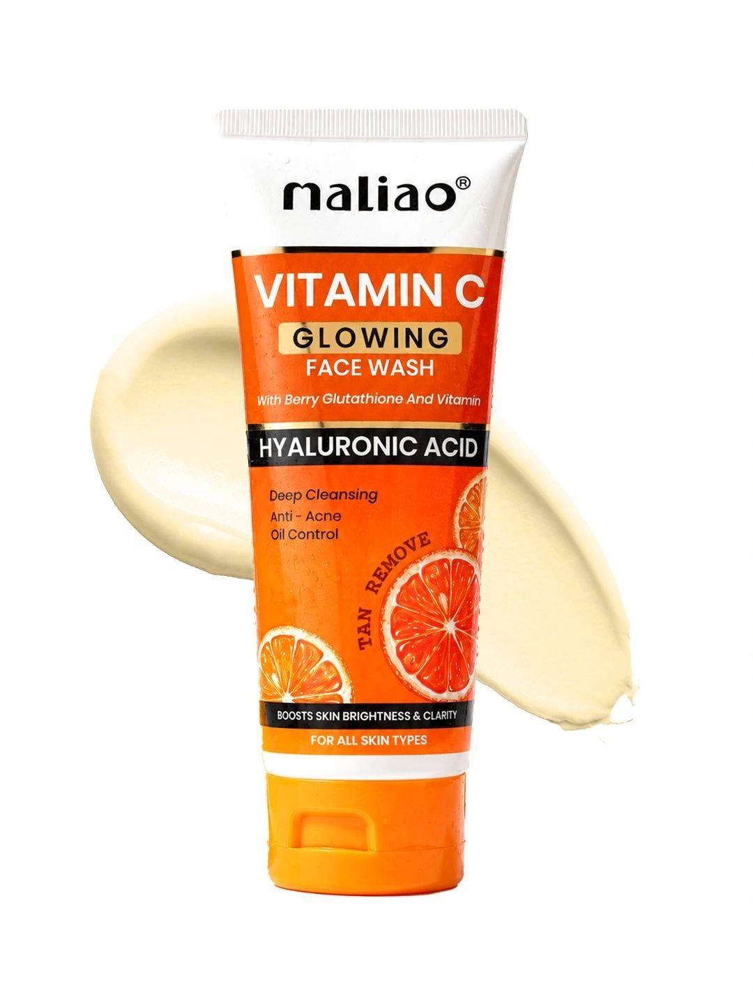 Maliao Vitamin C Glowing Facewash - 100 g-image-15