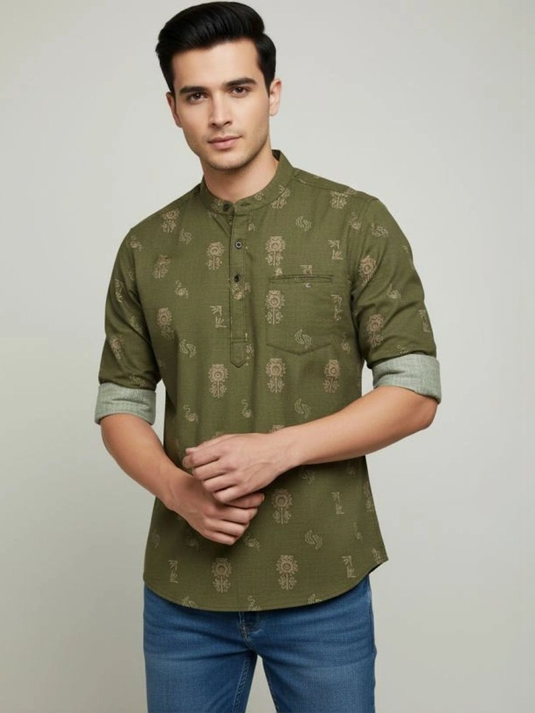 DULHAPAKSH Men Ethnic Motifs Printed Kurta-picture-51