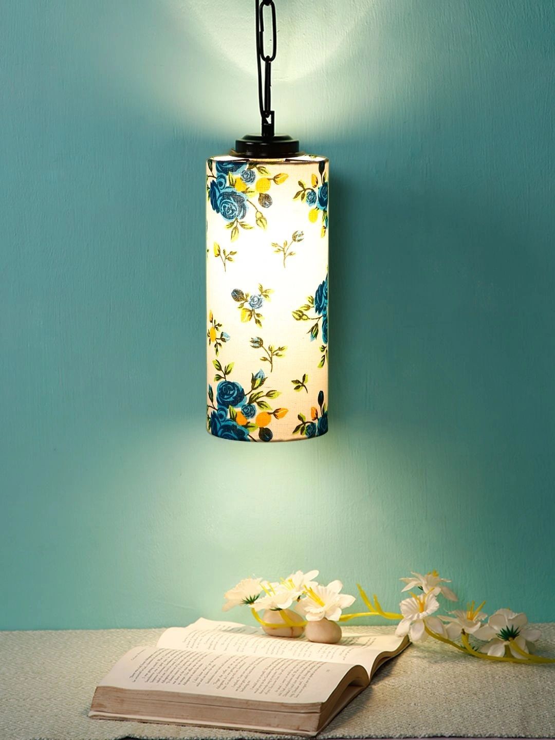 Myntra Elegant Homes Multicoloured Printed Ceiling Lamp-picture-19