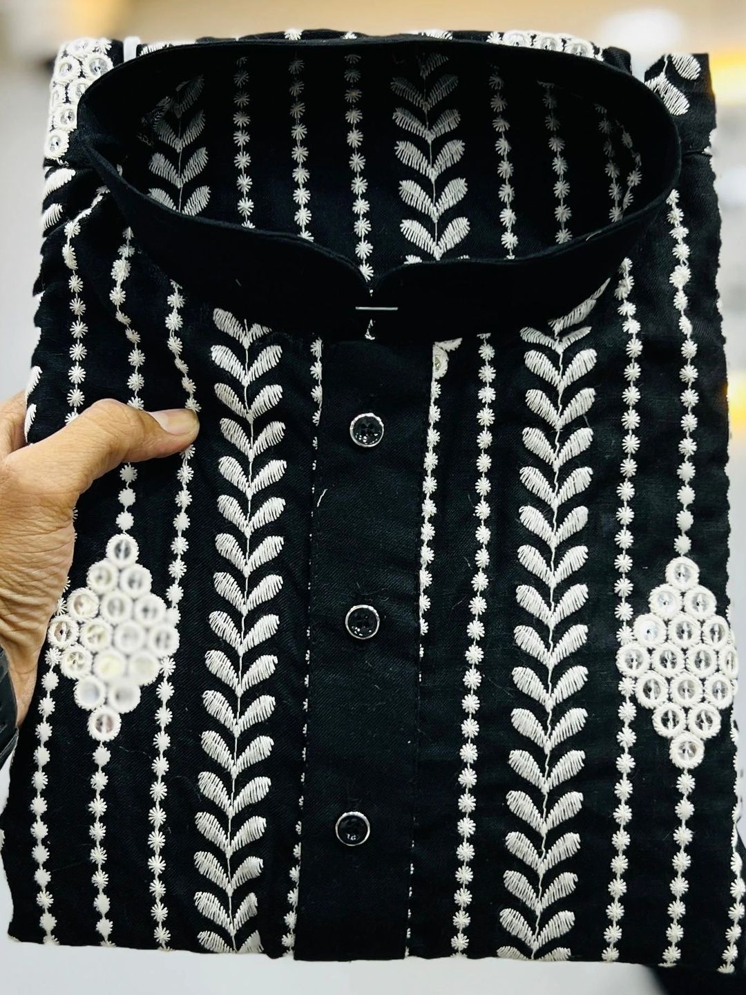 Dincharya Men Ethnic Motifs Embroidered Thread Work Kurta-picture-42