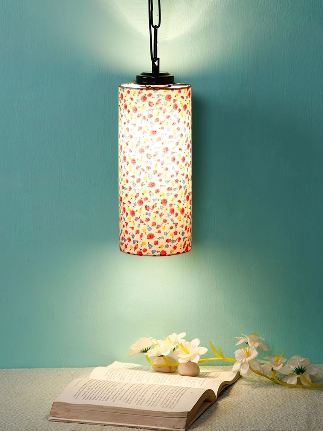 Myntra Elegant Homes Multicoloured Printed Ceiling Lamp-picture-18