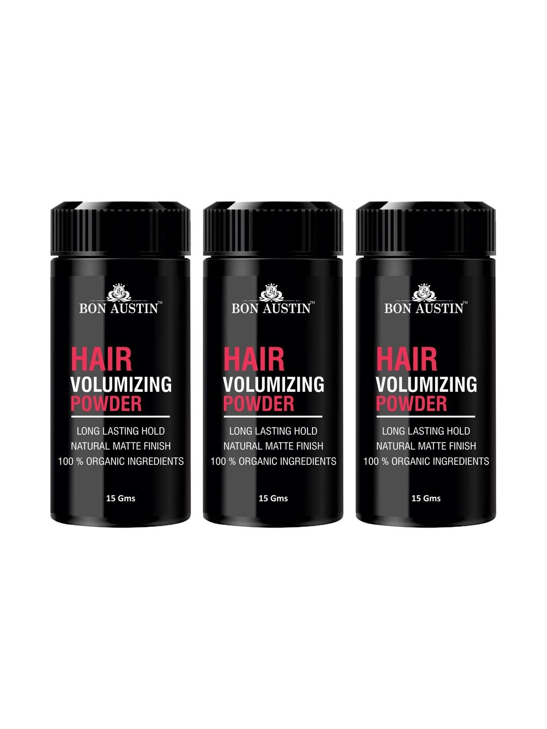 Bon Austin Set Of 3 Volumizing Hair Powder for Thin & Flat Hair - 15 g Each-image-14