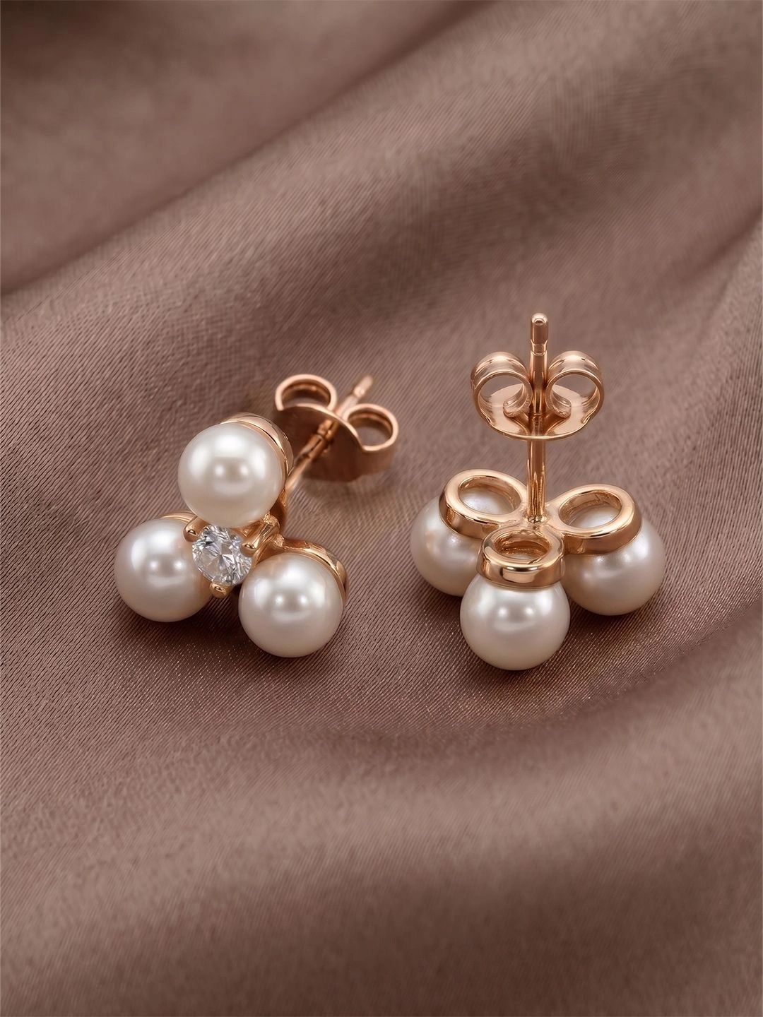 MINUTIAE Geometric Studs Earrings-picture-16