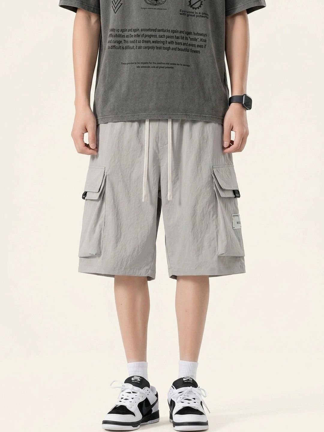Suo Men Cargo Shorts-picture-43