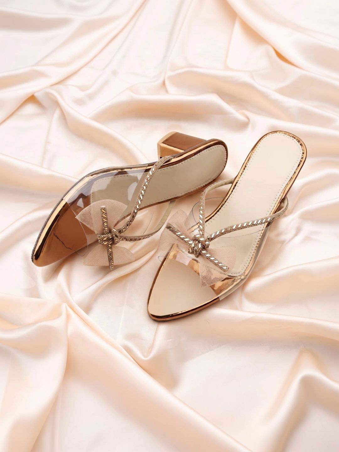 CORSICA Textured Block Mules with Bows-picture-38