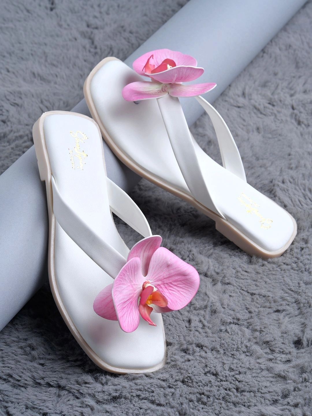 Shoetopia Women Open Toe Flats with Bows-image-37