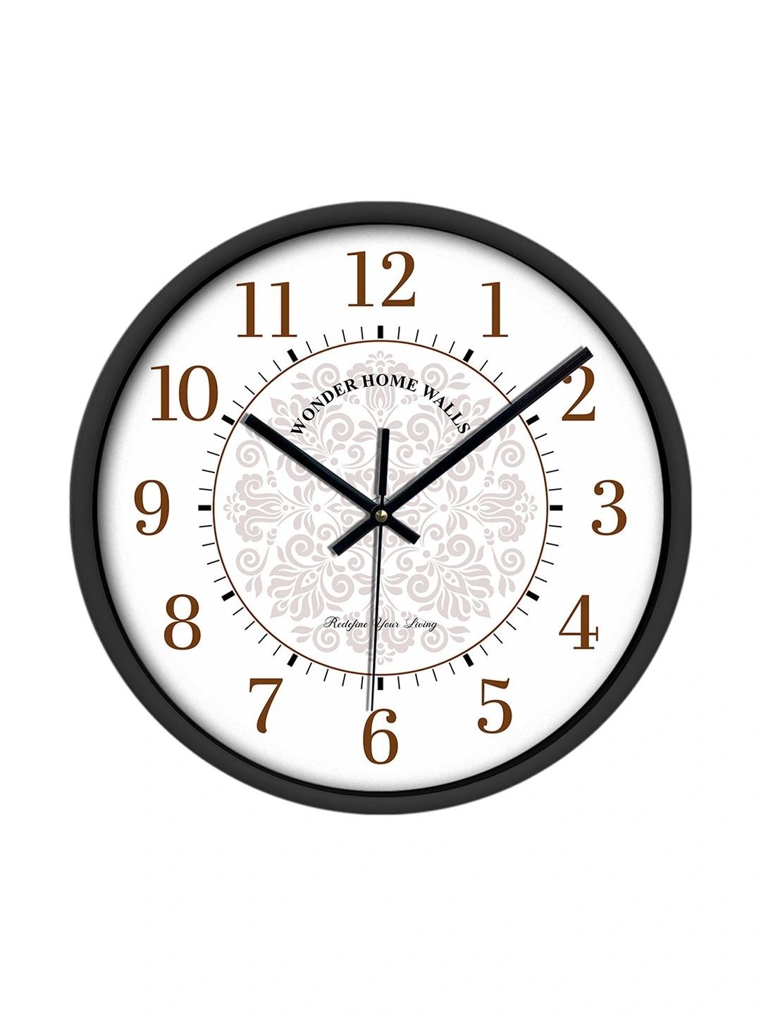 Wonder Home Walls Off White Printed Wall Clock-picture-29