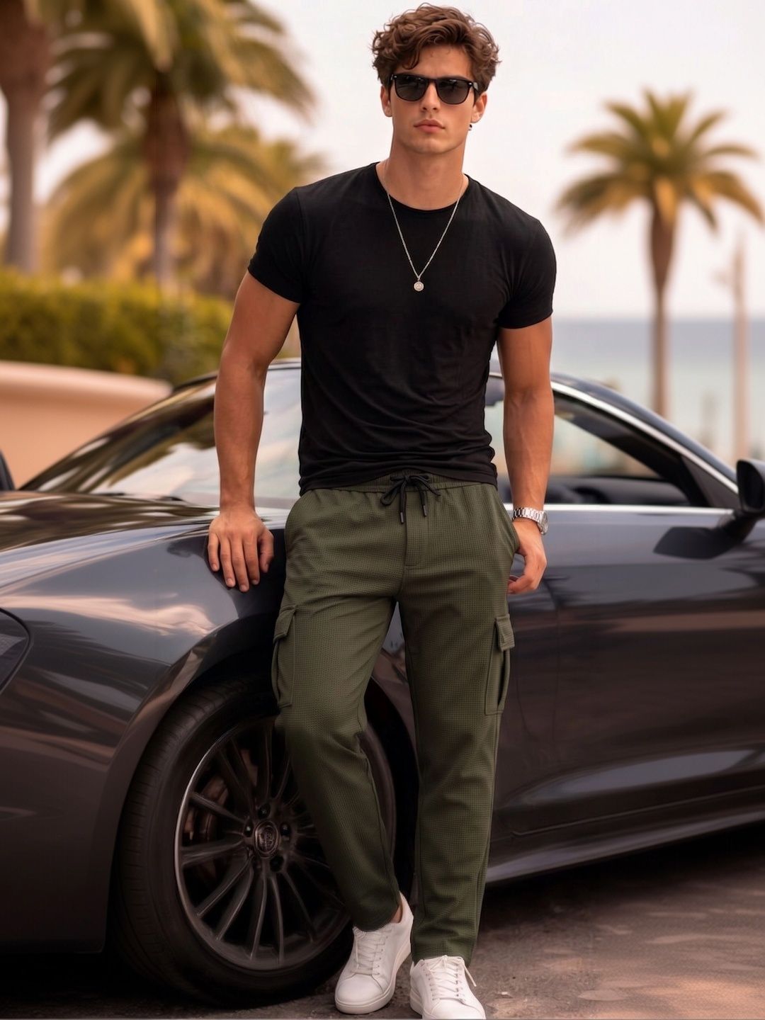 R.Code by The Roadster Life Co. Men Smart Trousers-picture-33