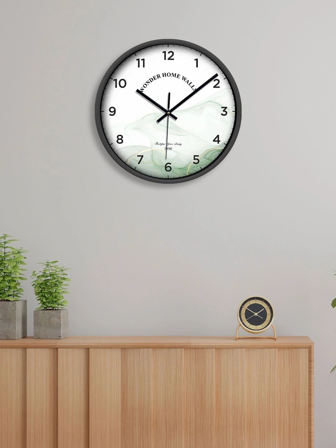 Wonder Home Walls Multicoloured Printed Contemporary Wall Clock-picture-47