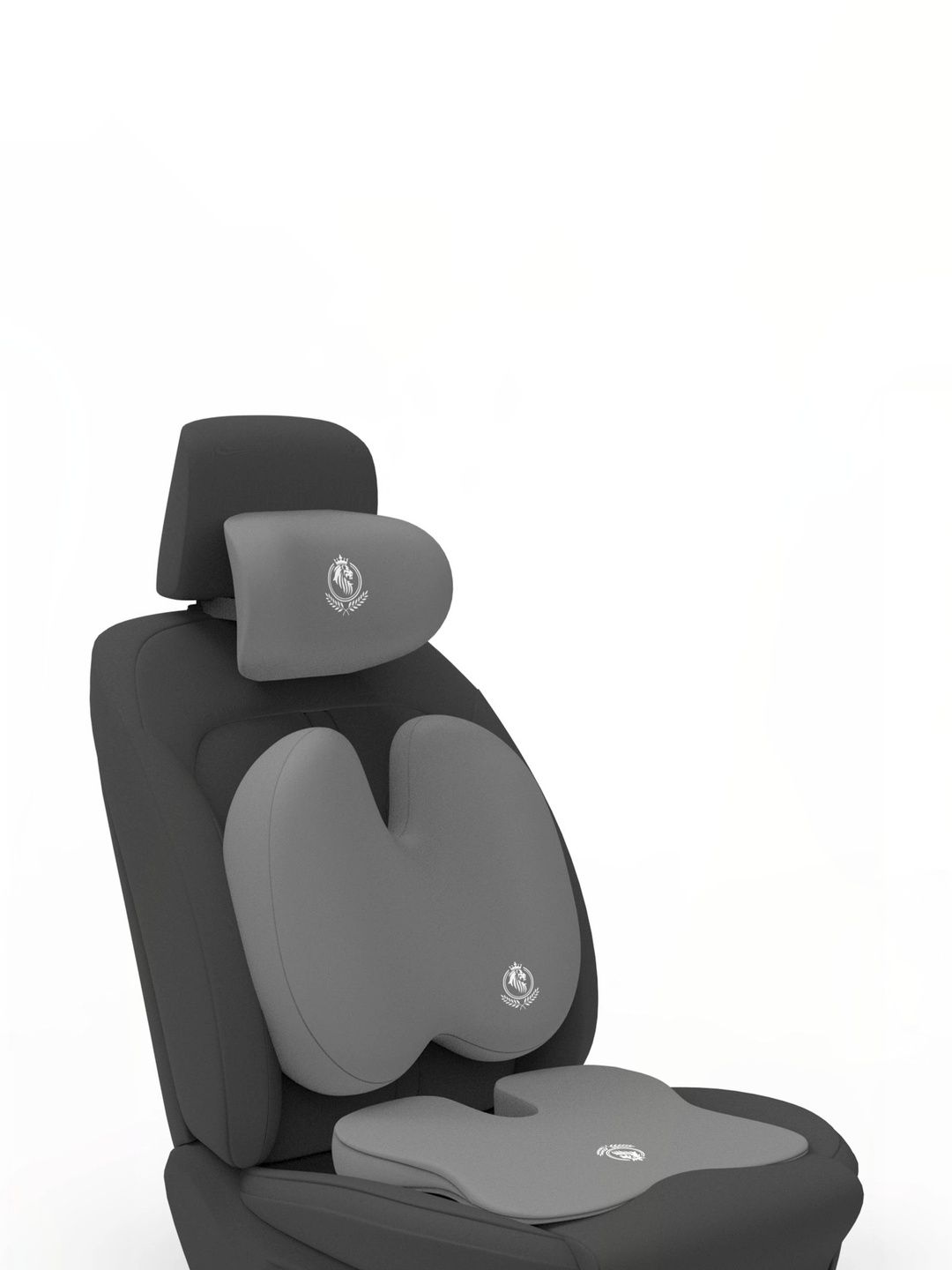 MRRON Grey Memory Foam Car Seat Cushion-picture-42