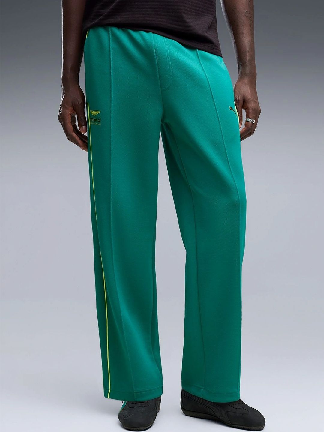 PUMA Motorsport Men Regular Fit Brand Logo Training Track Pants-image-39