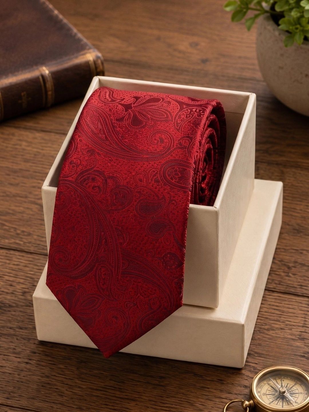 Tie Benon Men Printed Broad Tie-picture-30