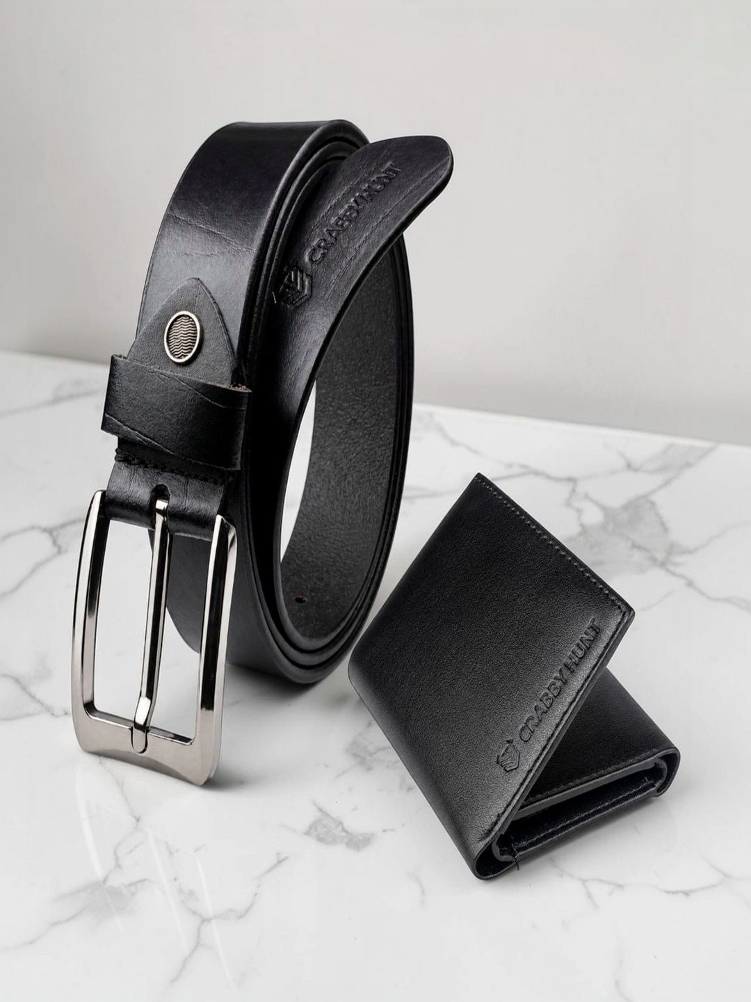 Crabby Hunt Men Leather Belt-picture-18