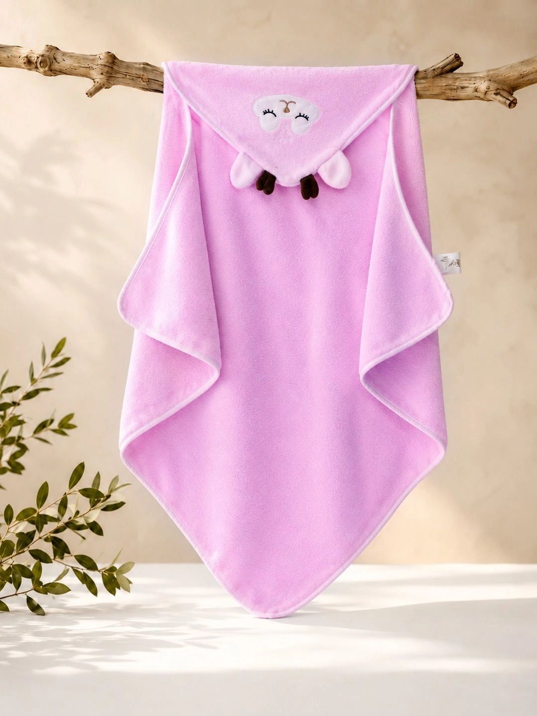 Thelittlebunny Purple 1 Printed Terry Cotton 300 GSM Bath Towel-picture-30