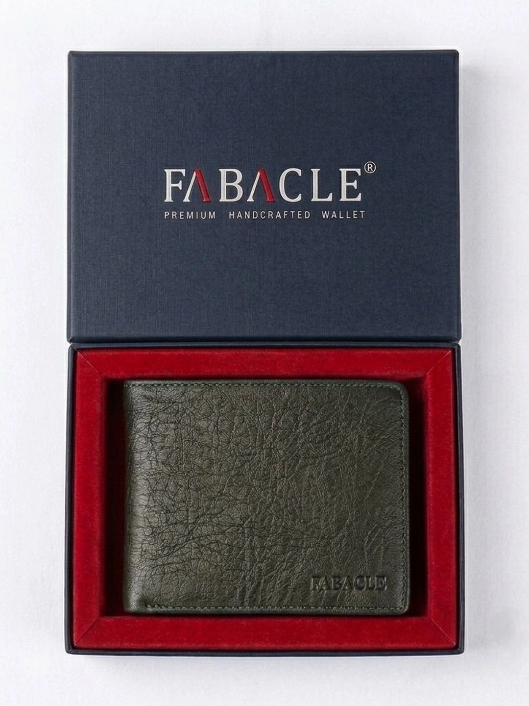 Fabacle Men Textured Two Fold Wallet-picture-18