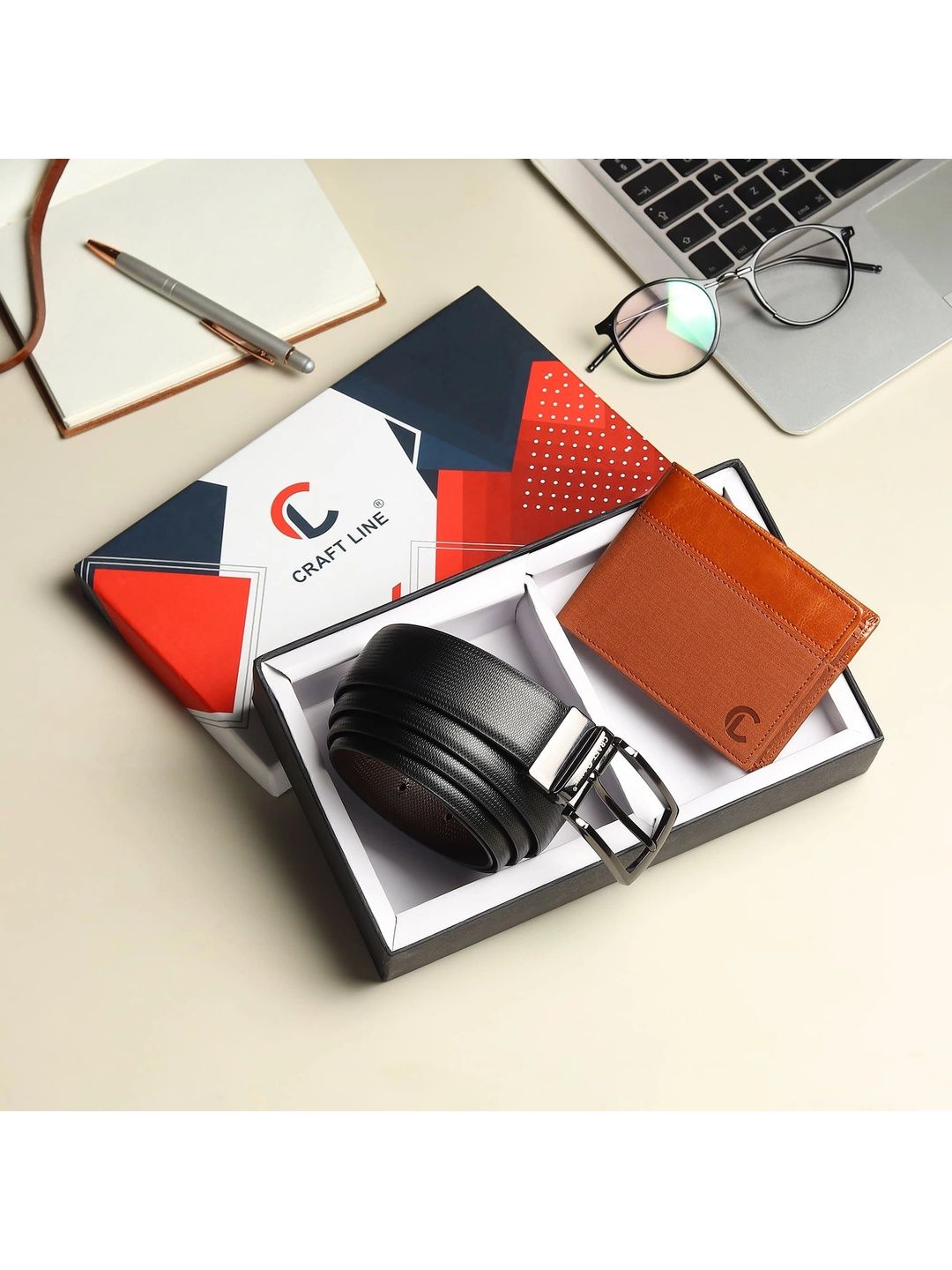 CRAFT LINE Men Textured PU Two Fold Wallet-picture-43
