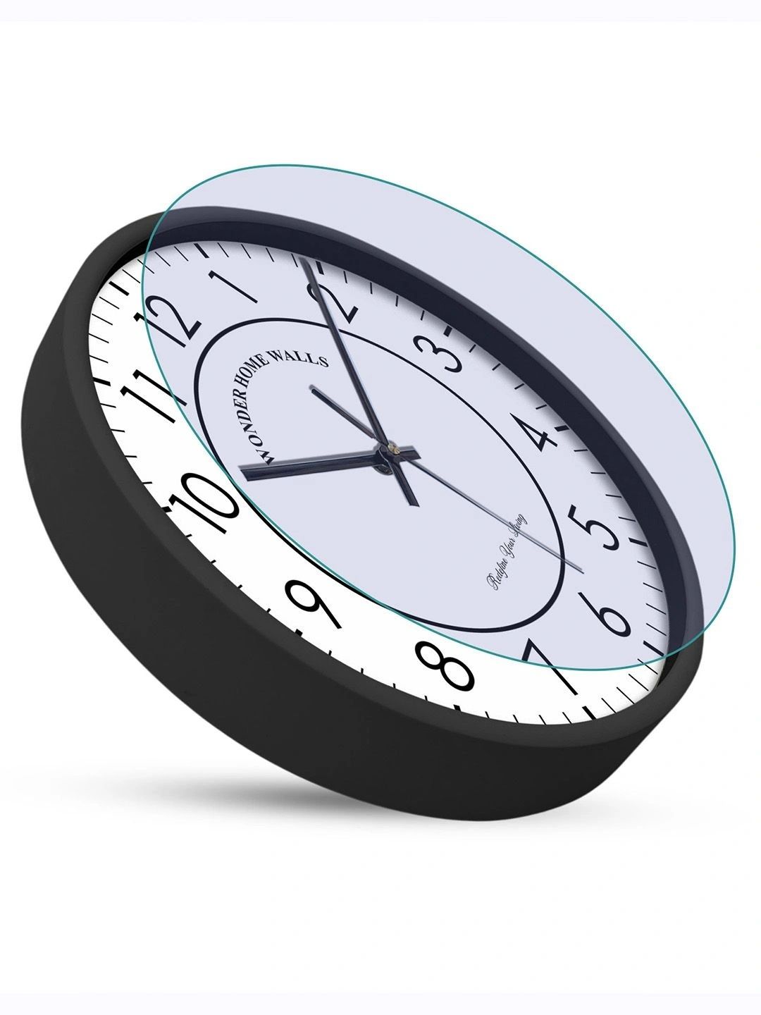 Wonder Home Walls White Contemporary Wall Clock-picture-15